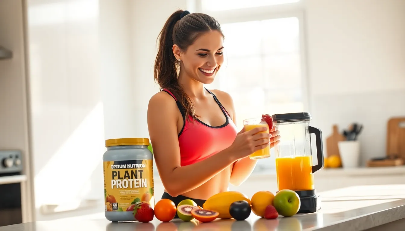 optimum nutrition gold standard plant protein